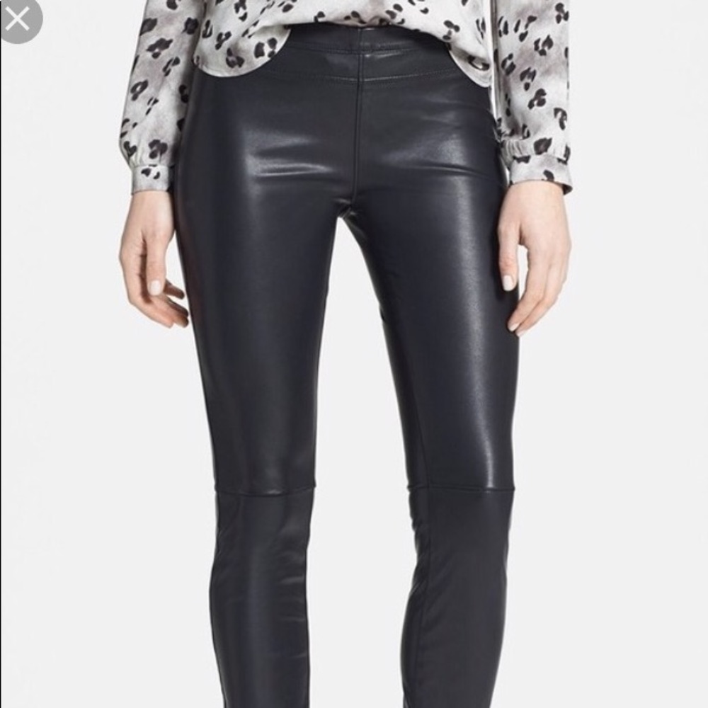 Blank NYC faux leather leggings - size 26